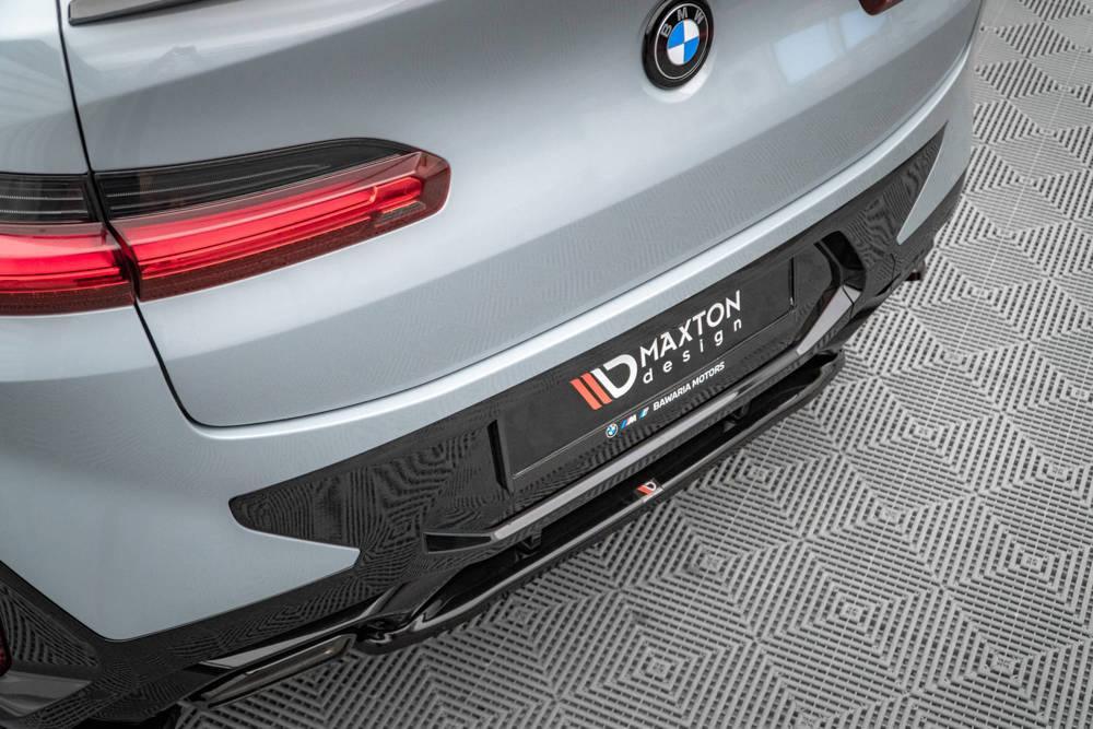 Zentraler Hinterer Splitter für BMW X4 G02 M-Paket Facelift von Maxton Design
