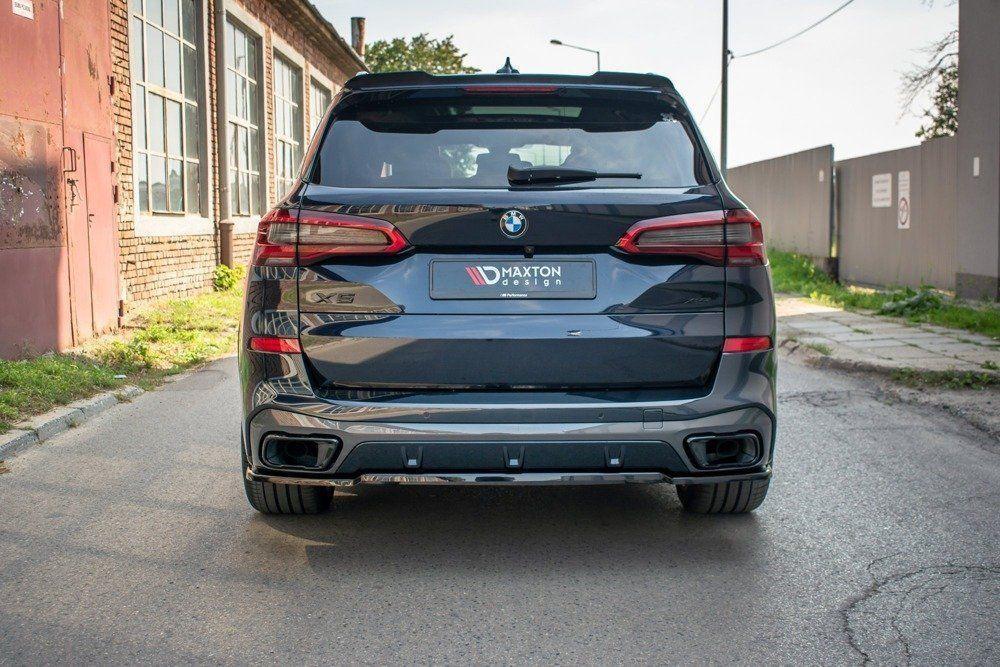 Zentraler hinterer Splitter für BMW X5 G05 mit M-Paket von Maxton Design