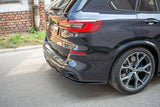 Zentraler hinterer Splitter für BMW X5 G05 mit M-Paket von Maxton Design