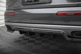 Zentraler Hinterer Splitter für Audi Q7 4M von Maxton Design