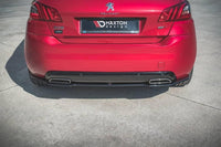 Heck Diffusor für Peugeot 308 GT Facelift MK2 von Maxton Design