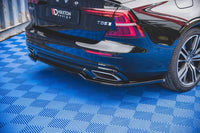 Zentraler Hinterer Splitter für Volvo S60 R-Design SPA von Maxton Design