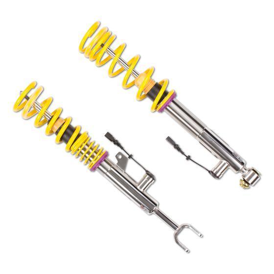 KW DDC - ECU Gewindefahrwerk inox inkl. HLS 4 für Audi A5 (B8) 8T3