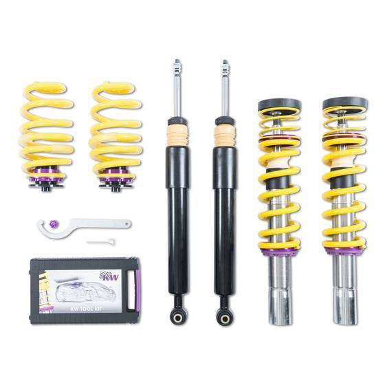 KW Gewindefahrwerk V1 inox für Audi A4 (B9) 8W2, B8 05/2015-