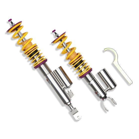 KW Gewindefahrwerk V3 inox für Audi A5 Cabriolet (B8) F57 11/2016-