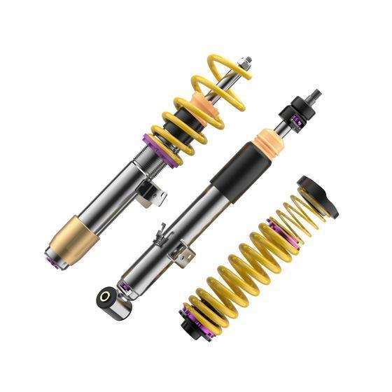 KW Gewindefahrwerk V3 inox (inkl. Stilllegung f. elektr. Dämpfer) für BMW M2 Coupe (G87) 07/2023-
