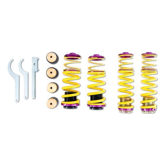 KW Höhenverstellbarer Federnsatz (Gewindefedern) für Audi R8 (42) Spyder 42A, 427, 429 02/2010-07/2015