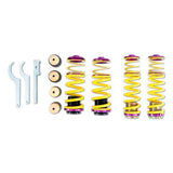 KW Höhenverstellbarer Federnsatz (Gewindefedern) für Audi R8 (42) Spyder 42A, 427, 429 02/2010-07/2015