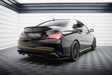 Zentraler Hinterer Splitter für Mercedes-Benz CLA 45AMG Aero C117 Facelift von Maxton Design