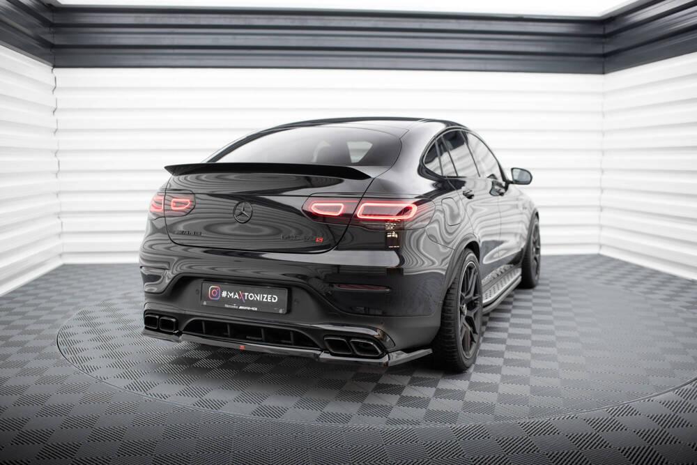 Zentraler Hinterer Splitter für Mercedes-Benz GLC 63 AMG Coupe C253 Facelift von Maxton Design