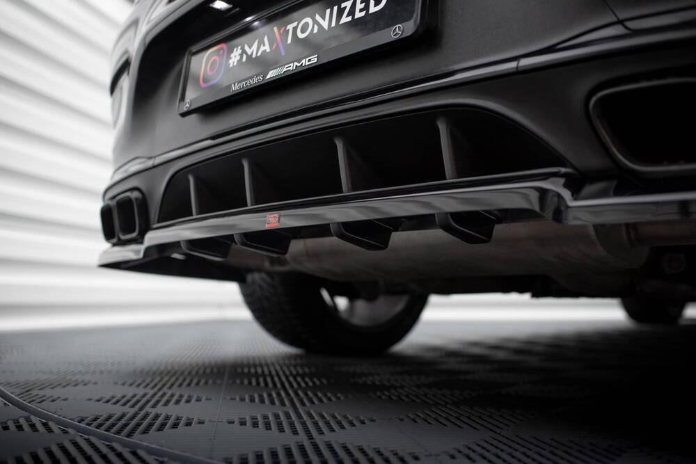 Zentraler Hinterer Splitter für Mercedes-Benz GLC 63 AMG Coupe C253 Facelift von Maxton Design
