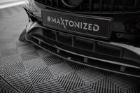 Front Lippe / Front Splitter / Frontansatz V.2 für Mercedes A-Klasse W176 von Maxton Design