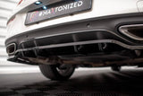 Zentraler Hinterer Splitter für Mercedes-Benz C205 Coupe AMG-Line Facelift von Maxton Design
