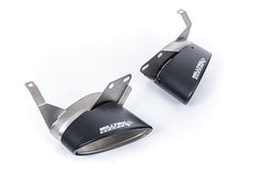 Milltek Carbon tailpipe trims for Audi RS7 C8 4.0 V8 bi-turbo from 2019