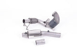 Milltek Downpipe mit 200 Zellen Hi-Flow Sportkat und OPF Ersatzrohr für Polo GTI 2.0 TSI AW ab 2019