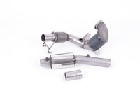 Milltek Downpipe mit 200 Zellen Hi-Flow Sportkat und OPF Ersatzrohr für Polo GTI 2.0 TSI AW ab 2019