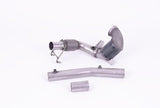 Milltek Downpipe mit 200 Zellen Hi-Flow Sportkat und OPF Ersatzrohr für Polo GTI 2.0 TSI AW ab 2019