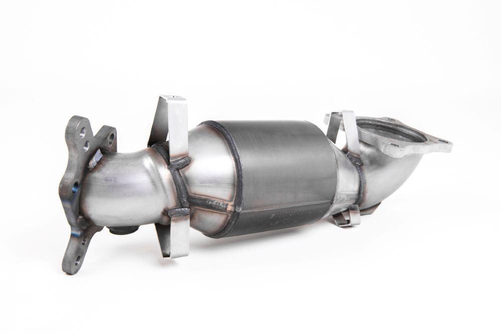Milltek Downpipe mit HJS High Flow Sportkat V3 für Honda Civic Type R FK8 2.0 i-VTEC (mit OPF & ohne OPF) ab 2017