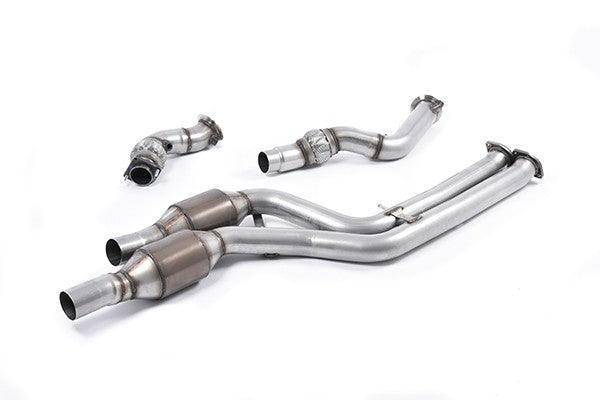 Milltek Downpipe und Hi-Flow Sport Kat für BMW 3er F80 M3 & M3 Competition Limousine (ohne OPF) ab 2014