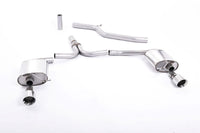 Audi A4 B8 3.0TDI quattro Edelstahl Abgasanlage von Milltek Sport