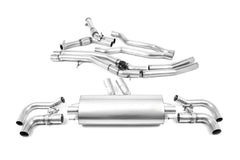 Milltek Sport Exhaust System for Audi RSQ8 4.0 V8 Bi-Turbo OPF Race for OEM Tailpipe Trims