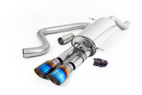 Ford Fiesta ST MK8 ab 09.2020 Sport Edelstahl Auspuffanlage mit schwarz Keramikbeschichtetem Endrohr von Milltek Sport