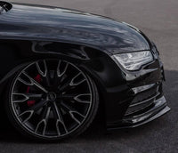 Front Lippe / Front Splitter / Frontansatz für Audi S7 / A7 S-Line C7 FL von Maxton Design