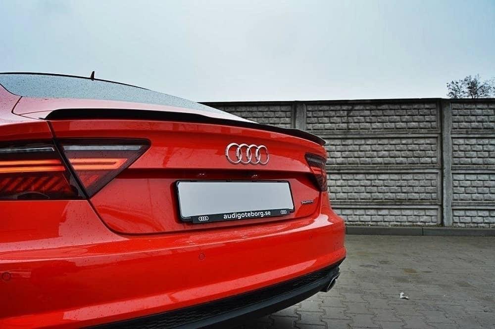 Spoiler Cap für Audi S7 / A7 S-Line C7 / C7 FL  Maxton Design