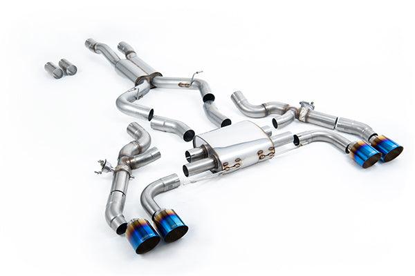 Milltek Sportabgasanlage ab Partikelfilter für BMW X3 X3M / X3M Comp (G01) 3.0 (mit OPF S58 - vor LCI & LCI) ab 2019 ECE