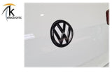 VW Golf 7 schwarzes Zeichen hinten oryxweiss