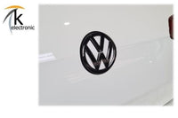 VW Golf 7 schwarzes Zeichen hinten oryxweiss