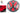 VW Golf 7 schwarzes Zeichen hinten tornadorot