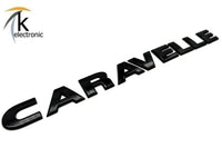 VW T6.1 CARAVELLE Emblem schwarz matt Kotflügel links + rechts