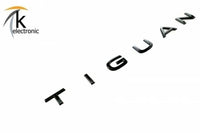 VW Tiguan AD Schriftzug hinten schwarz Heckklappe