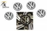 VW Tiguan AD1 Dynamische Nabendeckel für Felgen Nachrüstpaket 4x Original Zubehör