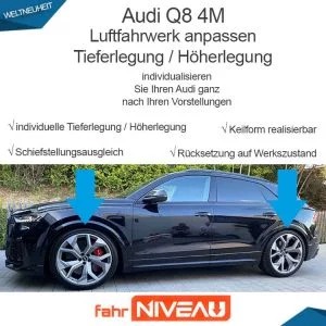 Veredelung für den Audi Q8 4M: Das Upgrade im Überblick