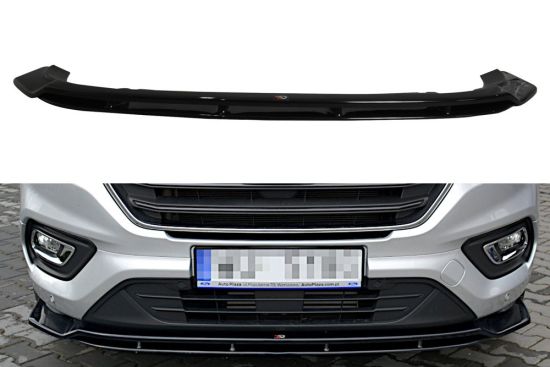 Front Lippe / Front Splitter / Frontansatz für Ford Transit Custom MK1 Facelift von Maxton Design