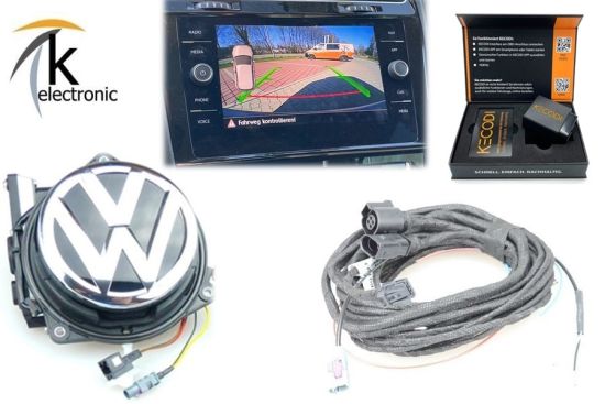 VW Golf 7 5G Rückfahrkamera statische Hilfslinien Nachrüstpaket