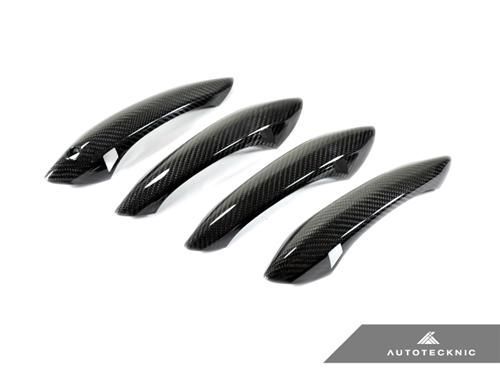 AutoTecknic Dry Carbon Türgriffverkleidunge für BMW F10 5er inklusive M5 / F06 / F12 / F13 6er inklusive M6 / F01 7er LHD