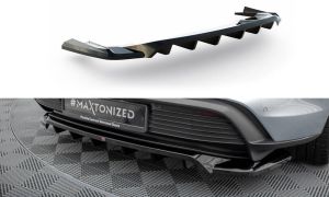 Zentraler Hinterer Splitter für Porsche Taycan 9J von Maxton Design