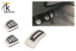 Audi A1 GB Pedalkappen in Edelstahl/Alu Optik Handschalter