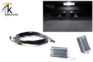 Audi Q5 8R LED Fußraumbeleuchtung vorne Nachrüstpaket
