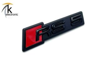 AUDI RS5 F5 B9 Schriftzug schwarz rote Raute vorne ab 02.2020