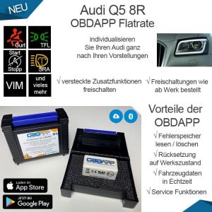 Audi Q5 8R OBDAPP Flatrate
