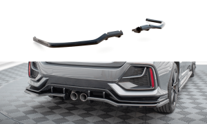 Zentraler Hinterer Splitter Racing V.2 für Honda Civic X Type R von Maxton Design