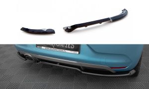 Zentraler Hinterer Splitter für Renault Clio RS-Line MK5 von Maxton Design