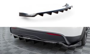Zentraler Hinterer Splitter für Tesla Model X Facelift von Maxton Design