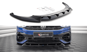Front Splitter / Cup Schwert / Frontansatz V.2 für VW Tiguan R-Line Facelift AD von Maxton Design