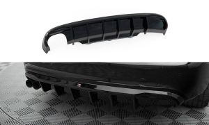 Heckdiffusor (Doppelflutig Links und Rechts) für BMW 1 M-Paket / M140i F20 Facelift von Maxton Design