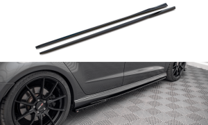 Seitenschweller Erweiterung für Audi S3 8V Sportback Facelift von Maxton Design